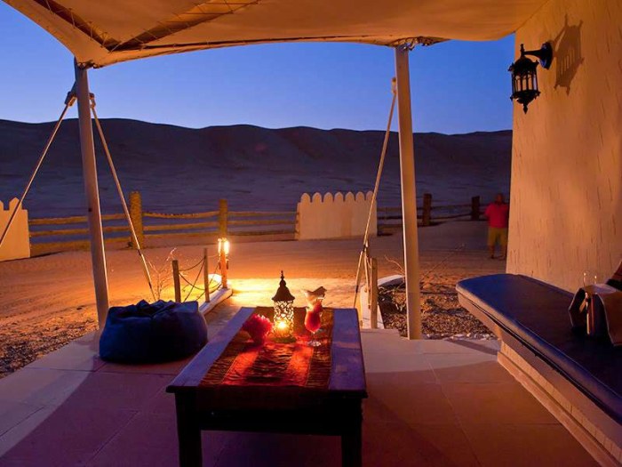 Luxury travel destinations with desert resorts