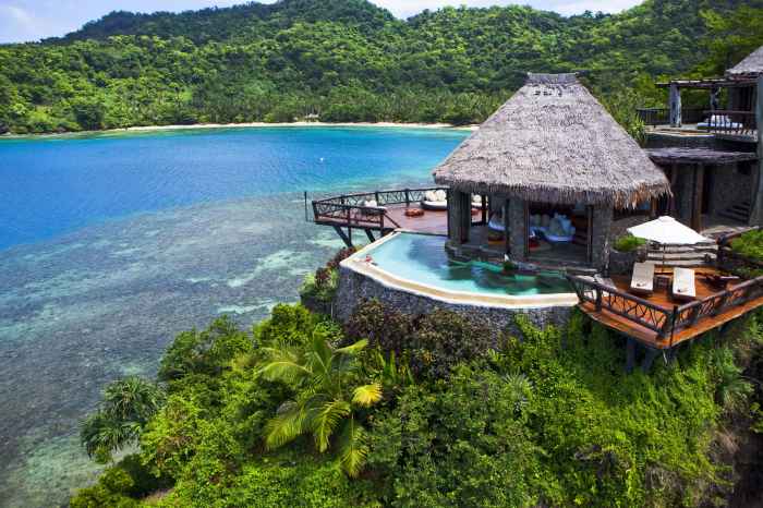 Luxury travel destinations with private islands