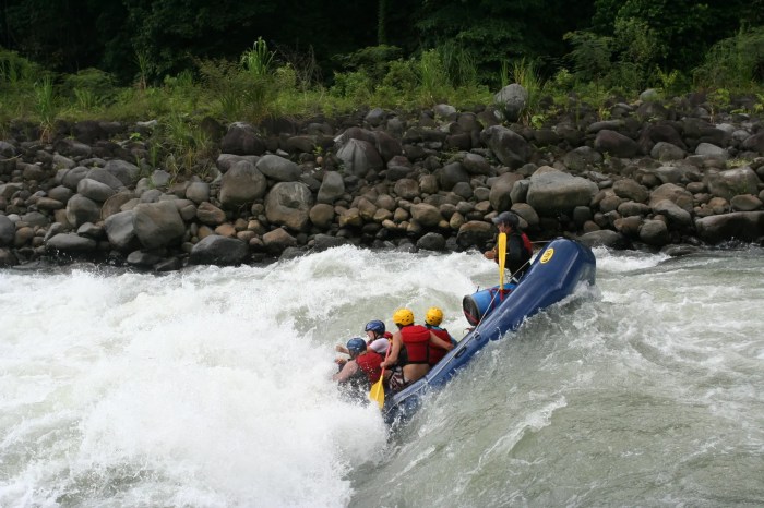 Adventure travel destinations for white water rafting